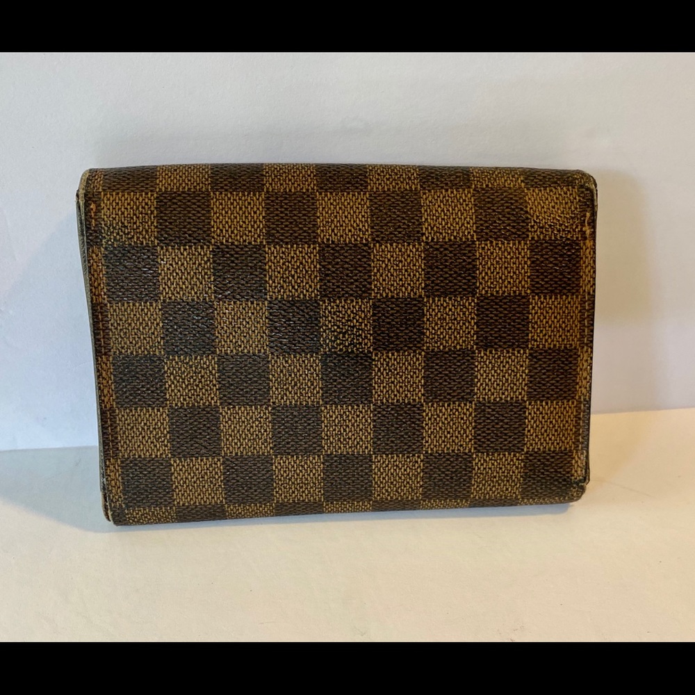 LOUIS VUITTON Porte Tresor Wallet in Damien Ebene good condition with box * - Picture 3 of 15